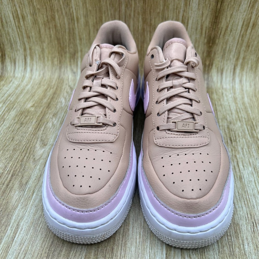 Nike Air Force 1 Jester XX Women's 10 Bio Beige Pink Force Platform AO1220-202‎ - Picture 2 of 10
